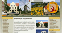 Desktop Screenshot of amtusedom.de
